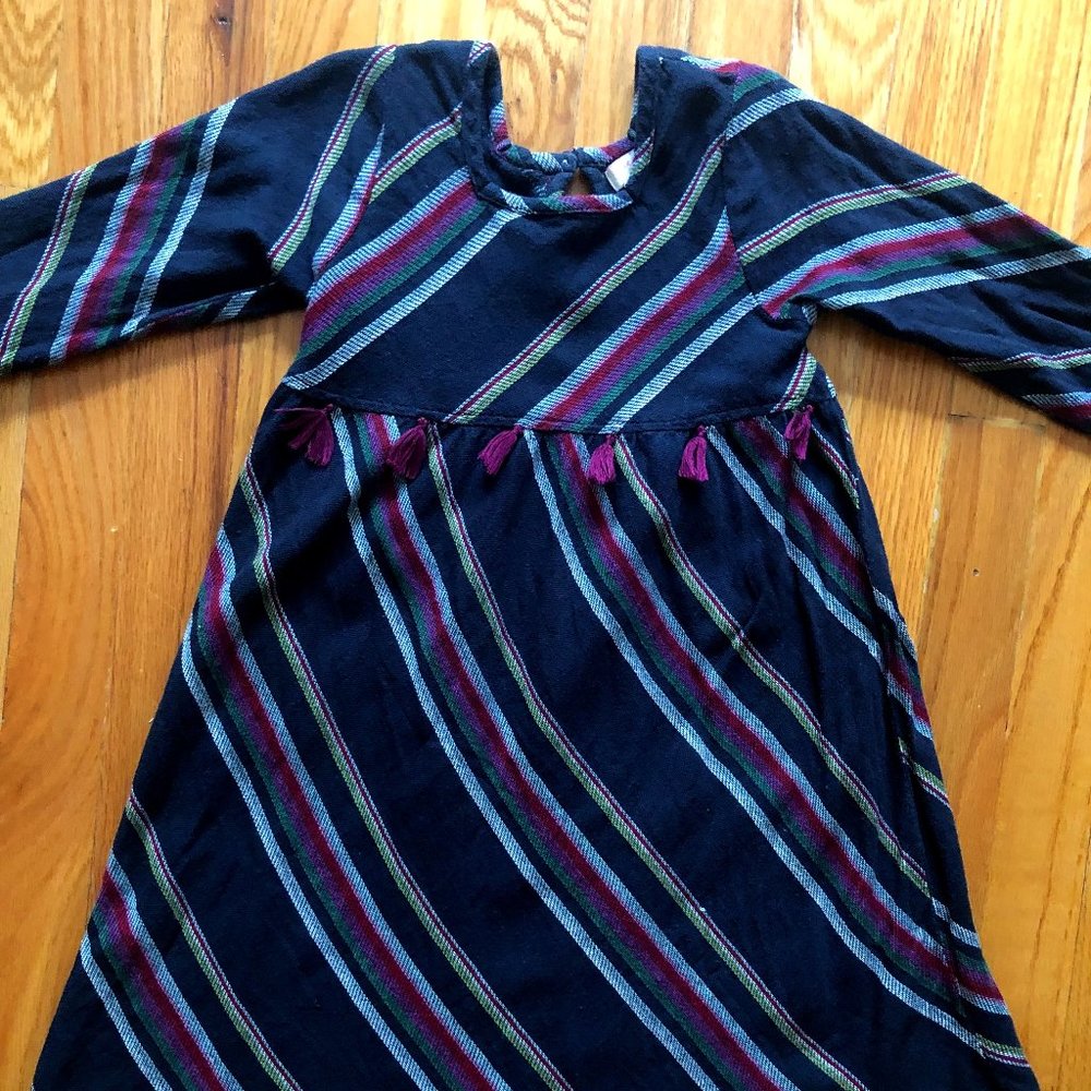 Pink Chicken embroidered dress